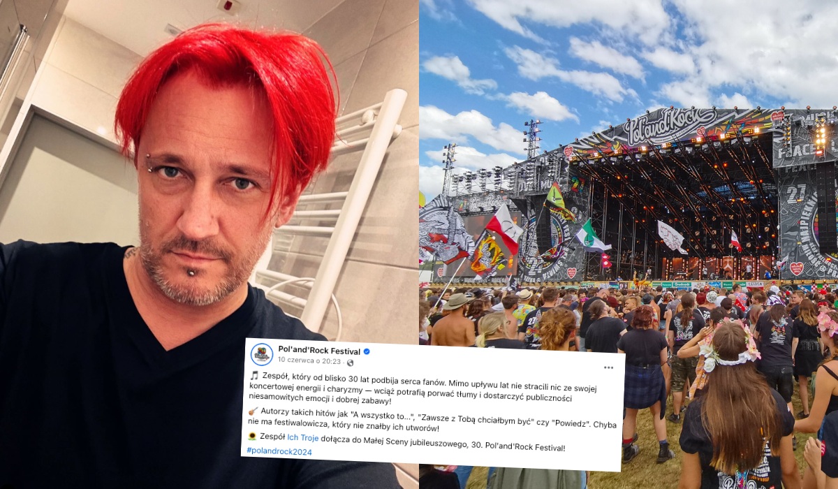 Fani Pol'and'Rock zaskoczeni występem Ich Troje, Wiśniewski apeluje o tolerancję