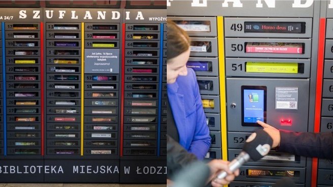 Łódź: otworzyła się pierwsza w Polsce samoobsługowa biblioteka