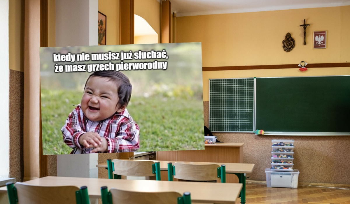 Sondaż: Polacy w większości za zmianami dotyczącymi lekcji religii w szkołach