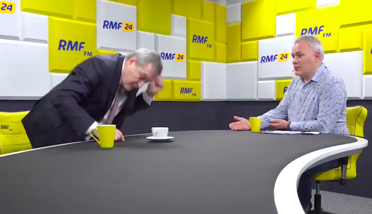 Gliński przerwał wywiad i wyszedł ze studia RMF po pytaniu o pieniądze