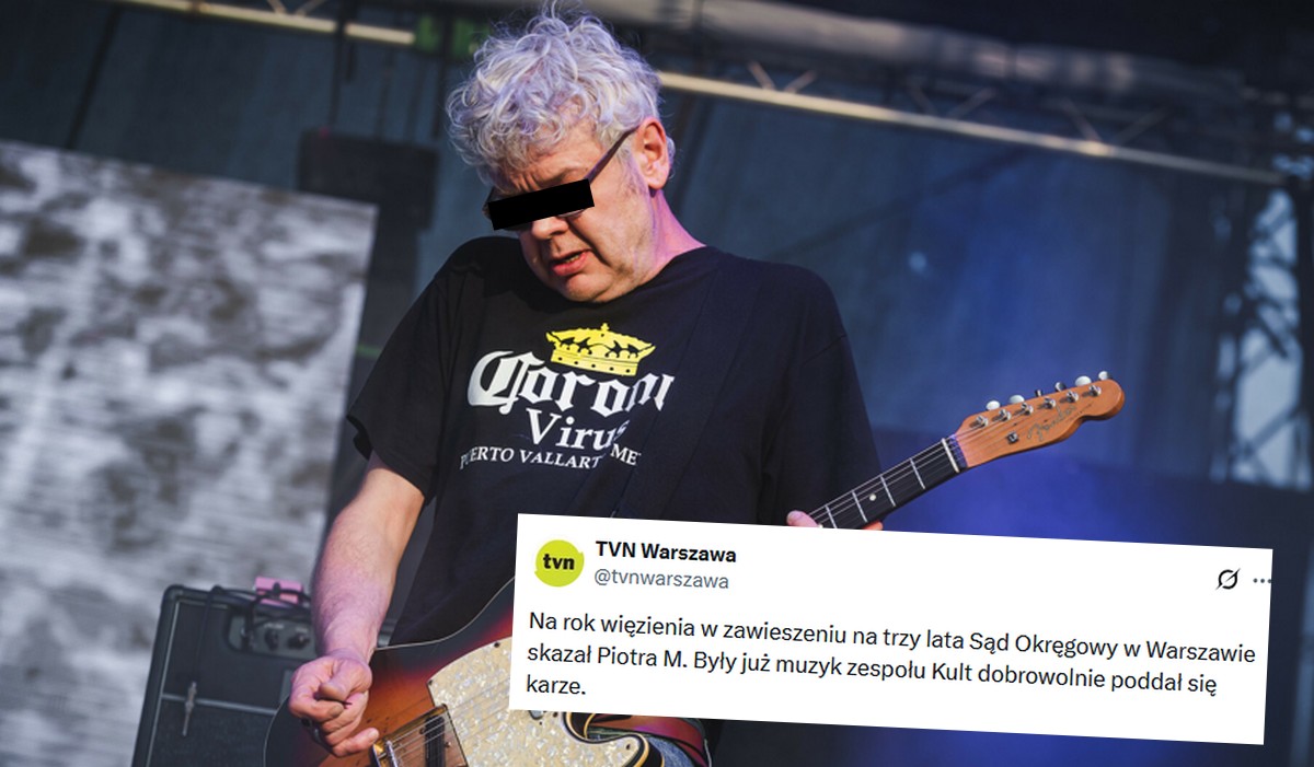 Muzyk z zespołu Kult został skazany za wyłudzanie odszkodowań