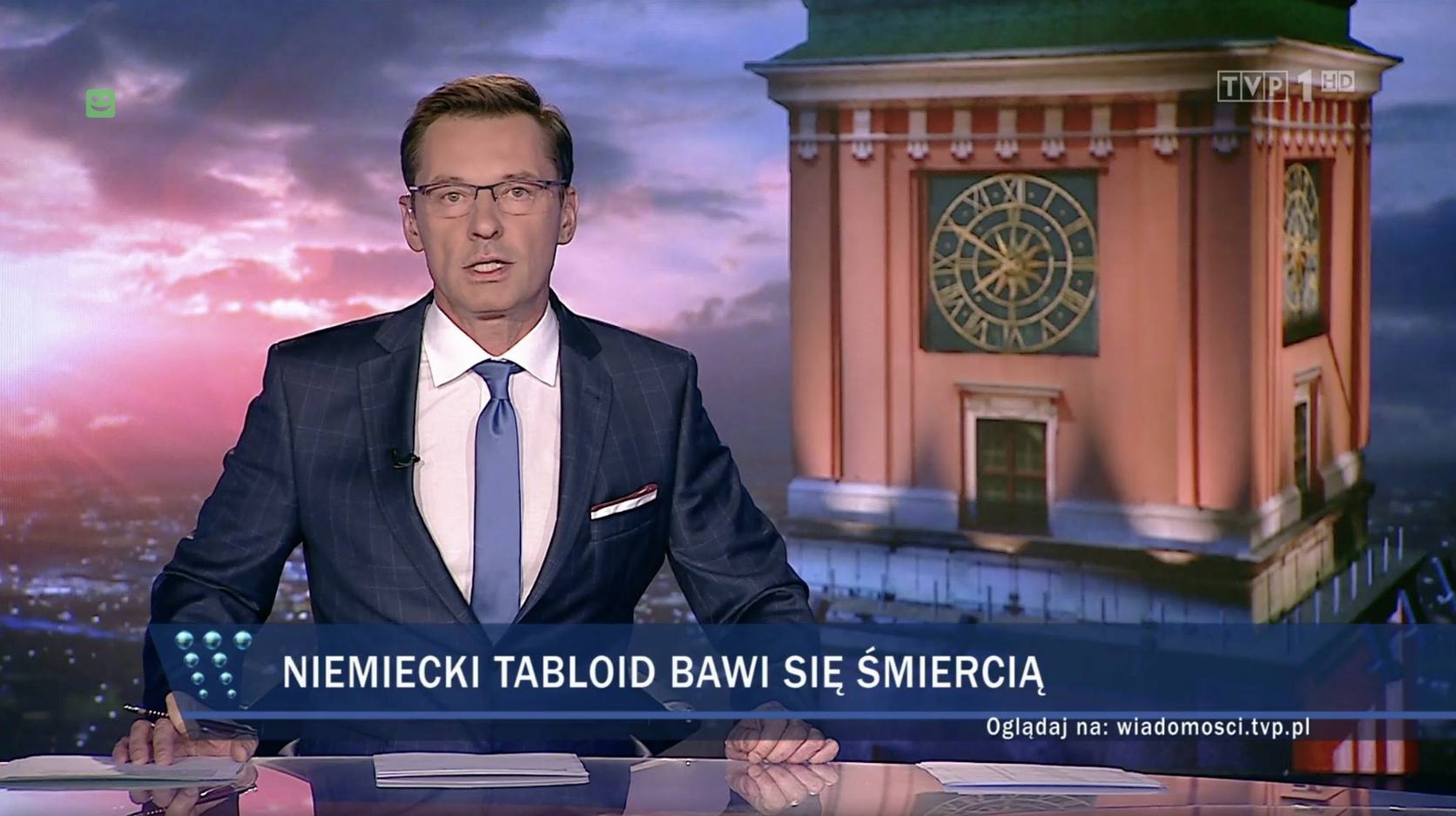 TVP: niemiecki tabloid bawi się śmiercią
