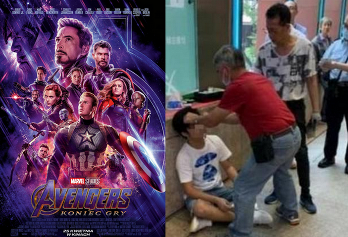 Ludzie pobili w kinie gościa, który zaczął spoilerować nowych Avengersów