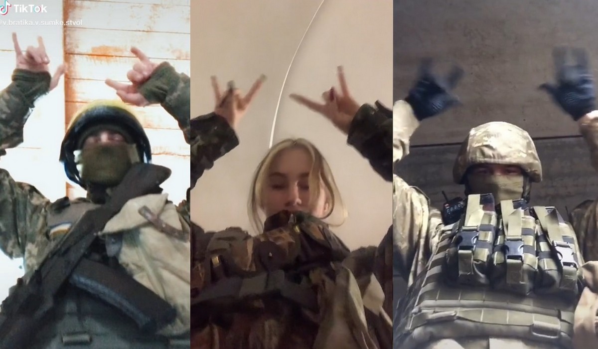 Utwór "Putin", polskiego kompozytora Cypisa, wzbudził entuzjazm wśród ukraińskich żołnierzy i sobie do niego tańcują