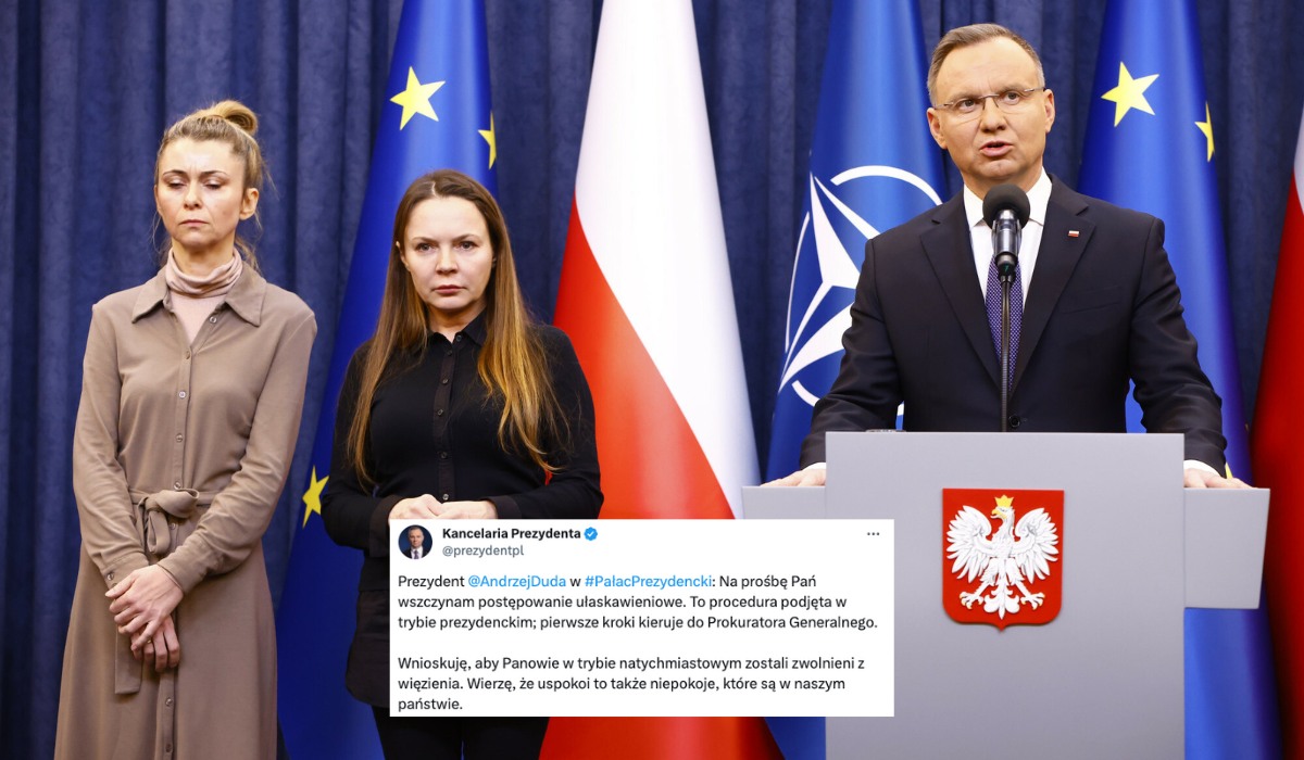 Prezydent zapowiedział neoułaskawienie Wąsika i Kamińskiego, trochę nie wiadomo co dalej