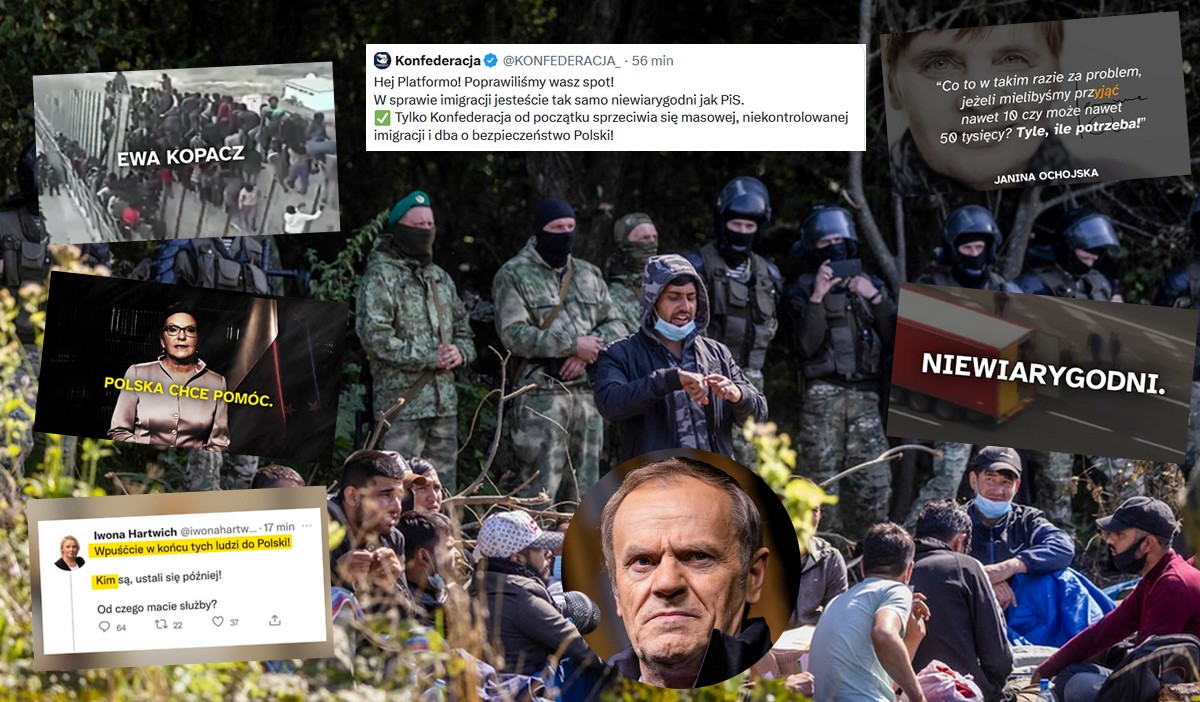 Konfederacja przerobiła spot PO straszący imigrantami i PiS, teraz wszyscy straszą wszystkimi