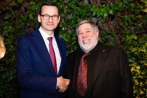 Steve Wozniak w Warszawie: "Jestem dumny z mojego pochodzenia"