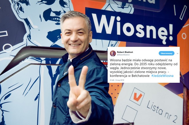 Biedroń: do 2035 roku odejdziemy od węgla
