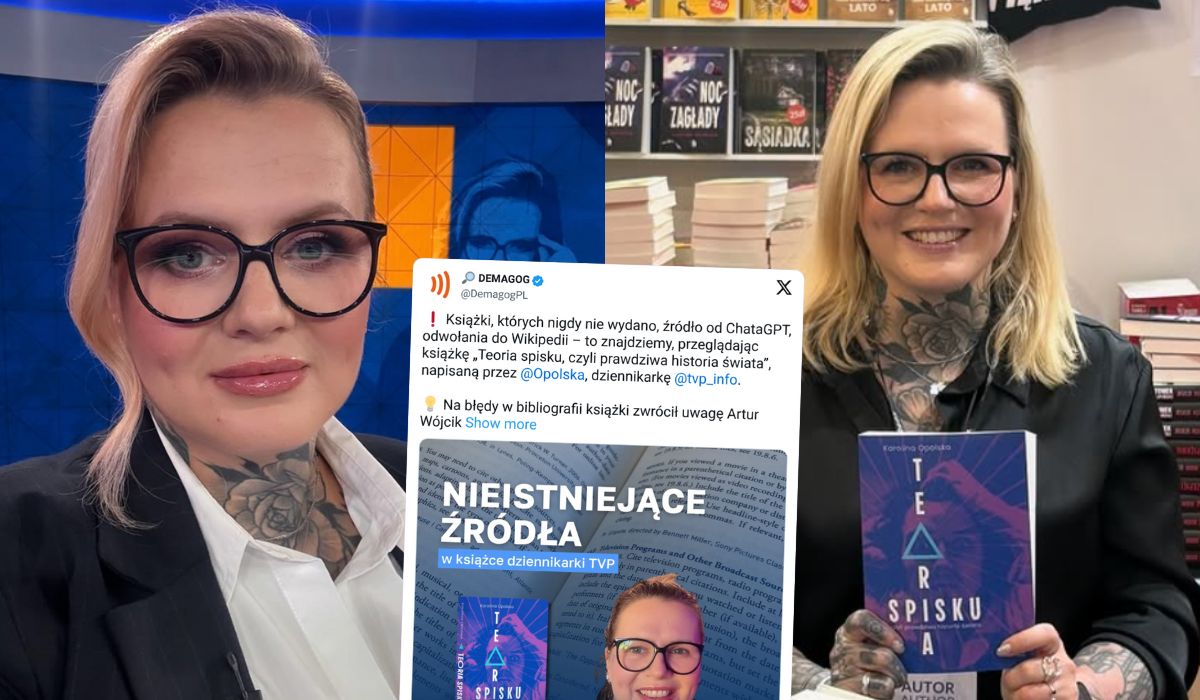 Okazało się, że przypisy zmyślone przez ChatGPT w książce dziennikarki TVP to tylko początek błędów