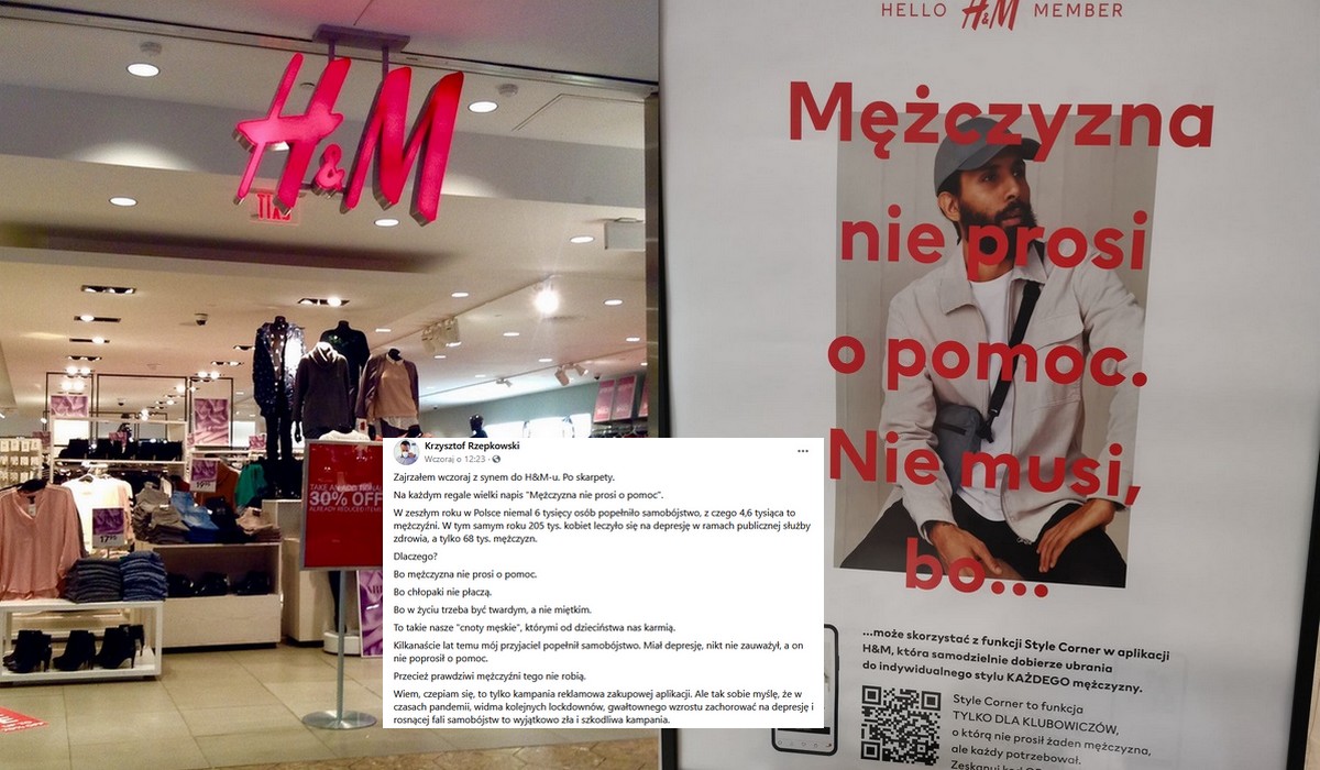 H&M przeprasza za kampanię utrwalającą krzywdzące męskie stereotypy