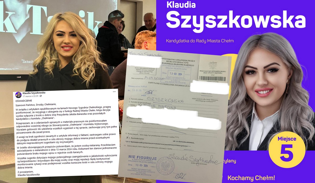 Chełm: kandydatka do rady miasta przyłapana na kradzieży w drogerii