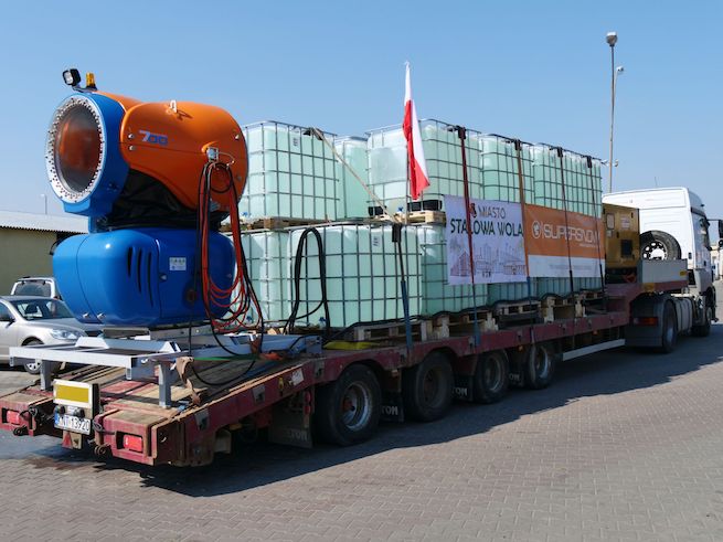 Stalowa Wola: powstał specjalny pojazd do dezynfekcji ulic i raczej chcesz go zobaczyć