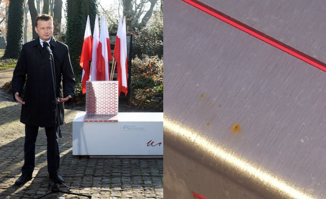 MON "skontroluje merytorycznie" ławki niepodległości, bo już rdzewieją