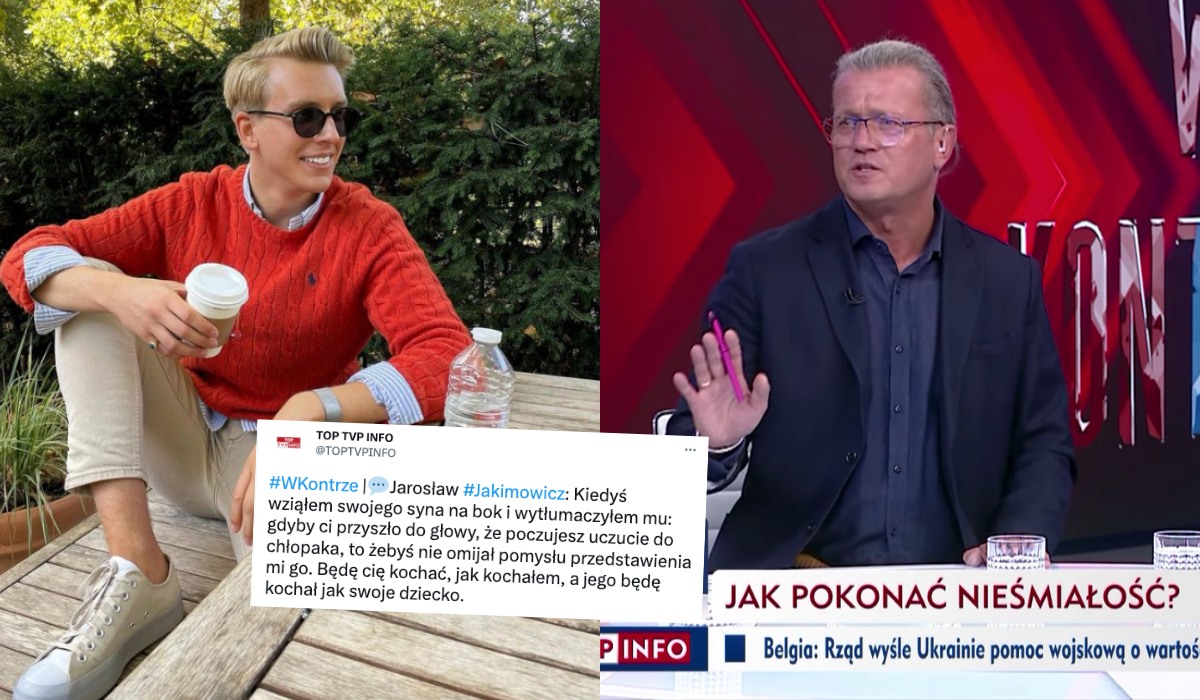 Jakimowicz wyznał, że byłby tolerancyjny dla geja, gdyby jego syn się takim okazał