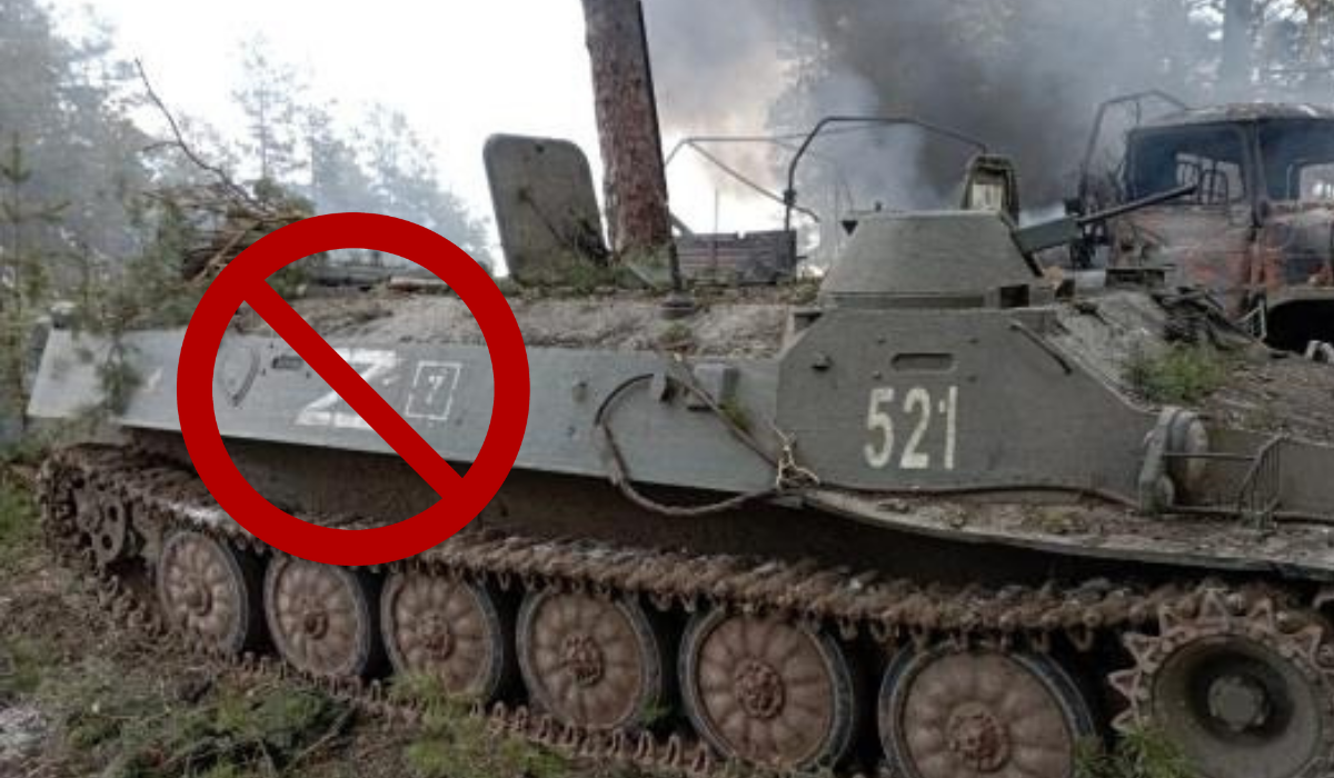 Litwa i Mołdawia zakazały używania prorosyjskich symboli "Z" i "V"