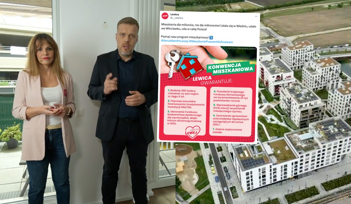 Lewica pojechała do Wiednia, żeby pokazać, jak chce skopiować tamtejszy program mieszkań na wynajem