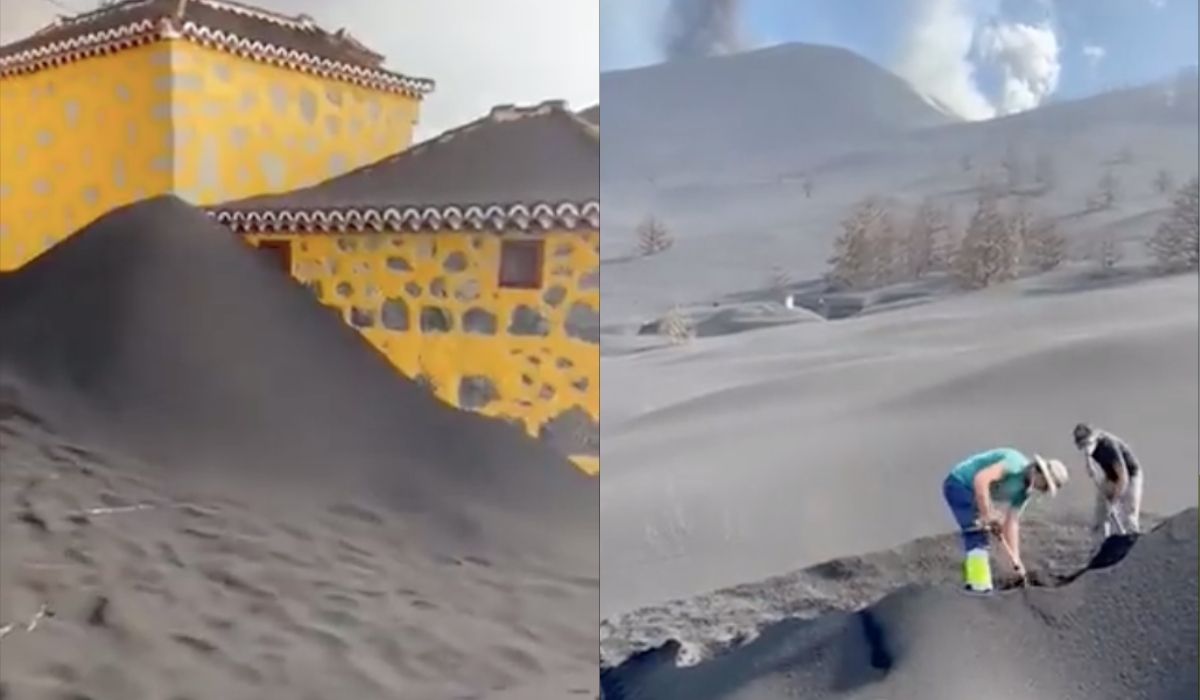 La Palma: przez wybuch wulkanu, cała okolica wygląda jakby przeniosła się na księżyc