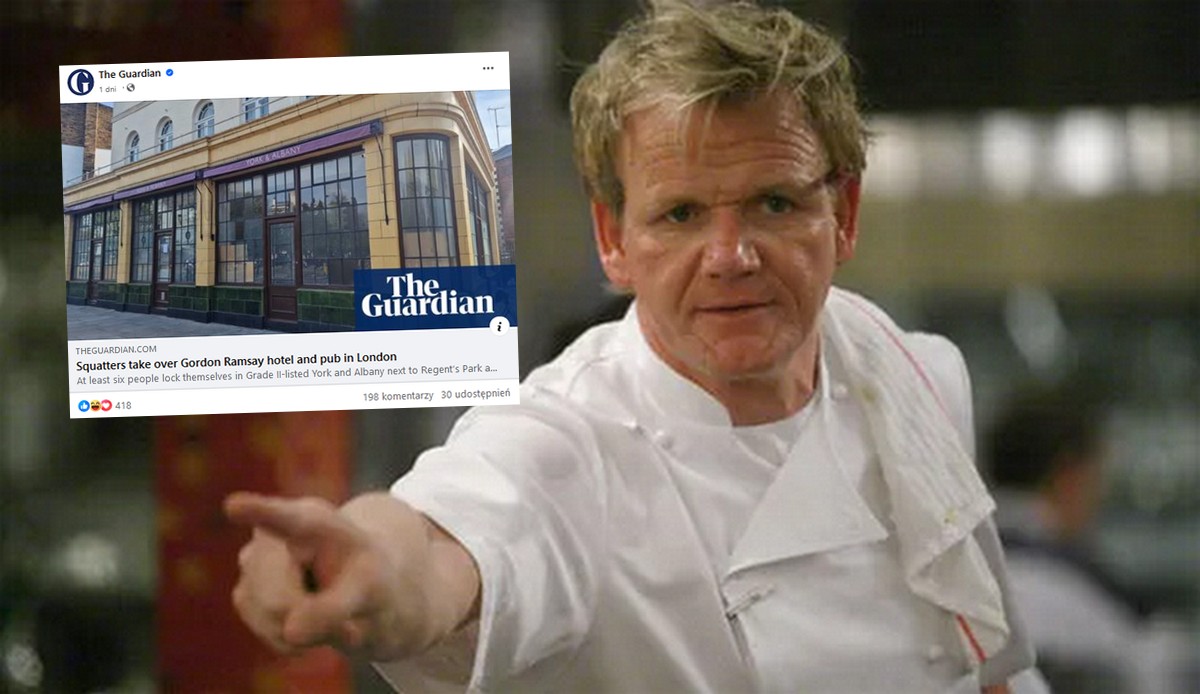 UK: dzicy lokatorzy przejęli pub Gordona Ramsaya