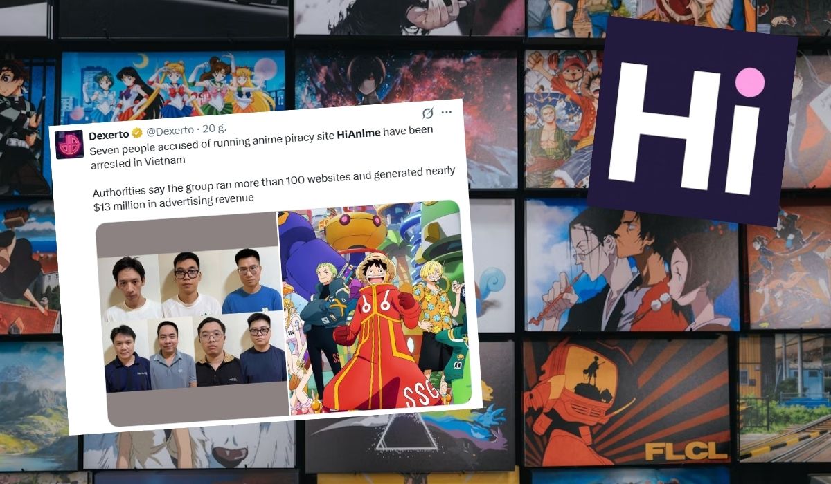 Osoby odpowiedzialne za największą stronę z pirackim anime na świecie zostały aresztowane w Wietnamie