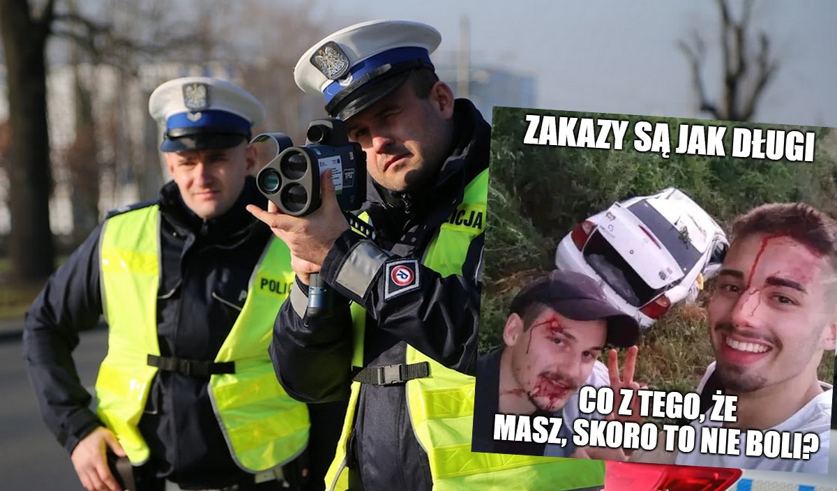 Jabłonna: kierowca alkus z sześcioma zakazami zarył w pole buraków, ale już został wypuszczony na wolność