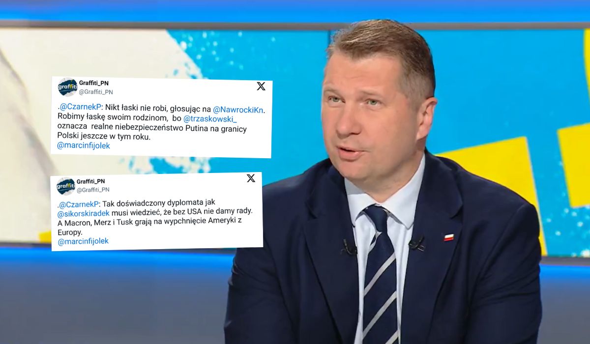 Czarnek ostrzega, że Trzaskowski oznacza niebezpieczeństwo i "Putina na granicy jeszcze w tym roku"