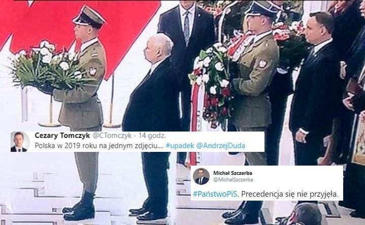 Posłowie PO przepraszają za manipulację ze zdjęciem Kaczyńskiego