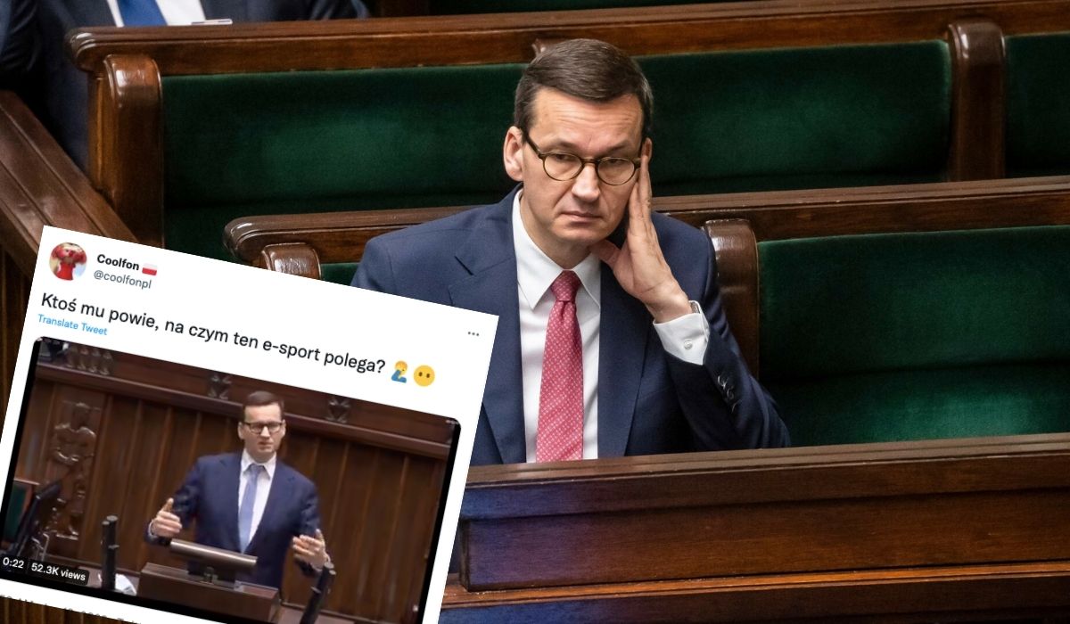 Premier Morawiecki wymyślił, że poprzez e-sport będzie wyciągał dzieci z domów