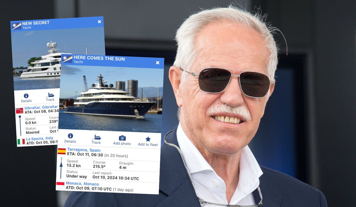 Solorz-Żak kupił za miliard złotych dwa jachty, trwają spekulacje, na którym się znajduje
