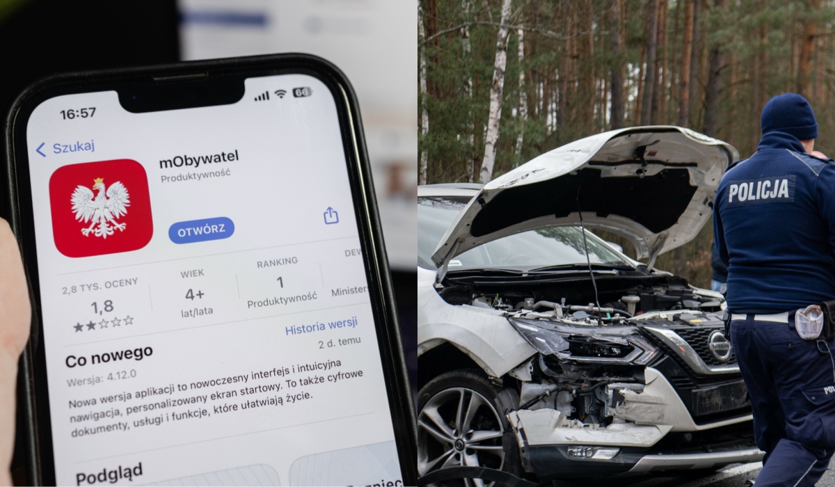 Ministerstwo zapowiada, że od września będzie można zgłosić stłuczkę w mObywatelu