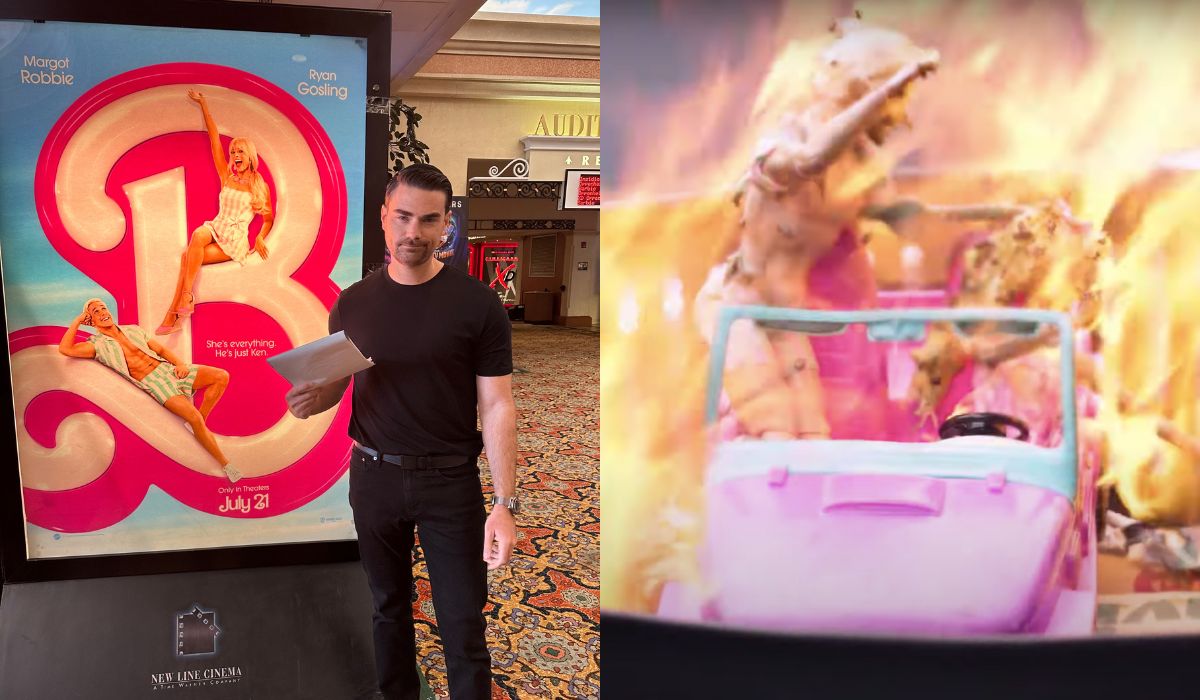 Amerykańskiemu konserwatyście tak nie spodobała się "Barbie", że w proteście spalił kilka lalek