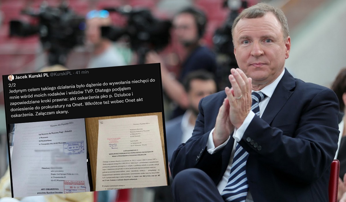 Niefrasobliwy Kurski niechcący pokazał gdzie mieszka i swój numer telefonu, a chciał tylko pokozaczyć i pokazać pozew