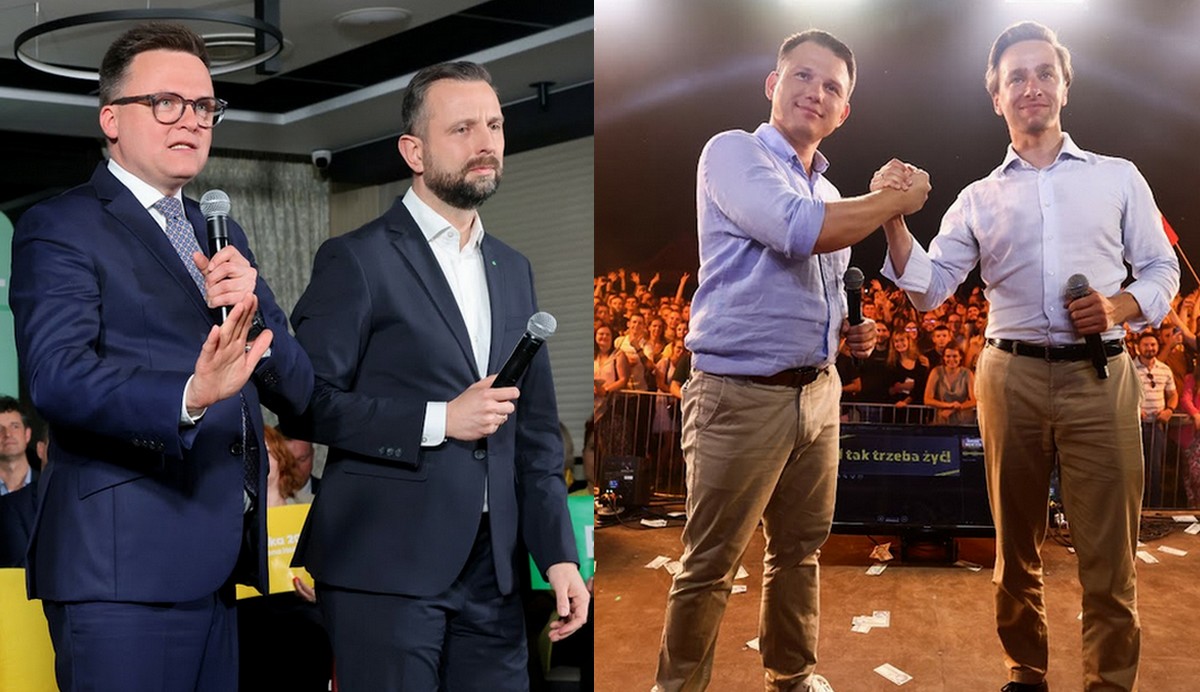 Sondaż: Konfederacja z zaskakującym spadkiem, PSL i partia Hołowni wciąż pod progiem