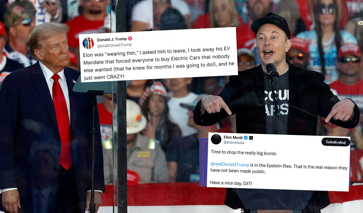 Trump i Musk z przyjaciół stali się wrogami, od razu poszli na ostro