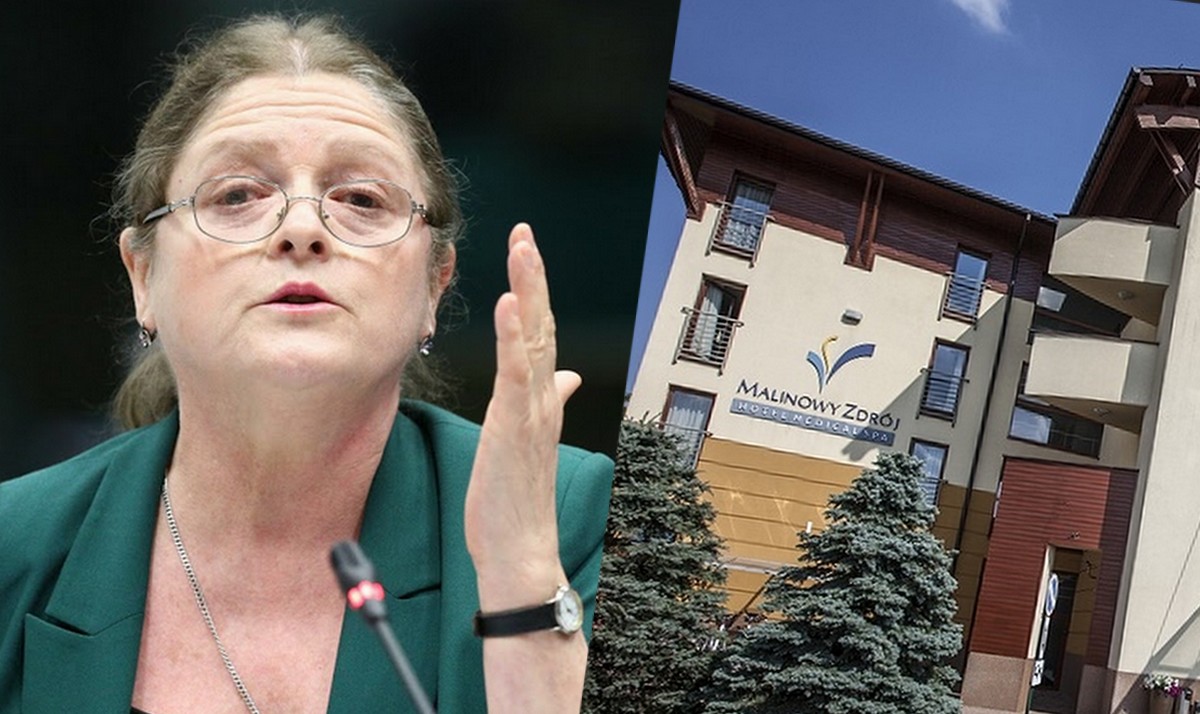 Pożar w hotelu Malinowy Zdrój. Wśród ewakuowanych gości Krystyna Pawłowicz ( ͡° ͜ʖ ͡°)