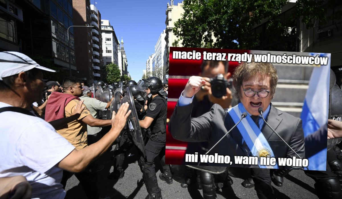 Argentyna: protestujący przeciwko cięciom budżetowym mają zapłacić za koszty protestów, np. ochronę policji