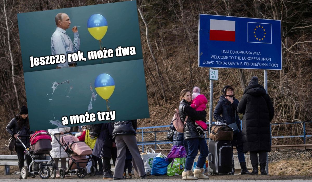 Sondaż: ponad połowa Ukraińców chce wracać do kraju, ale czekają na koniec wojny