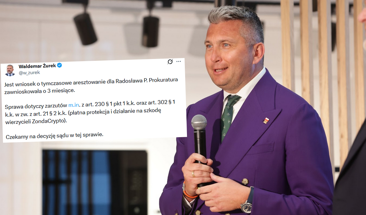 Szef PKOI, Radosław Piesiewicz, nie przyznaje się do winy, ma spędzić w areszcie trzy miesiące