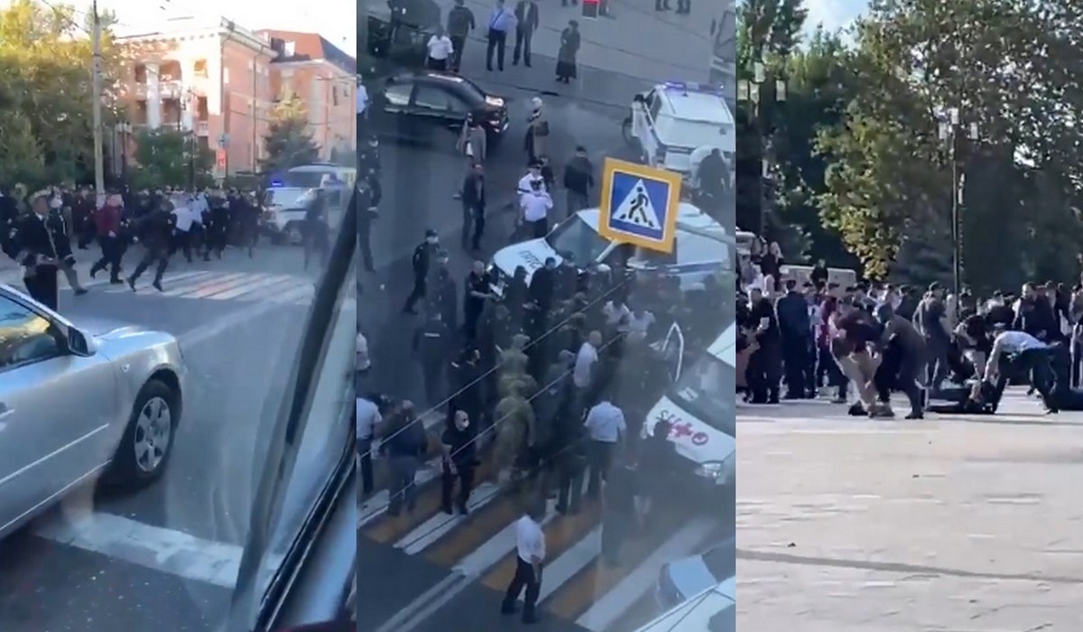 Kolejny dzień protestów przeciwko mobilizacji w Dagestanie. "Mobilizacja to ludobójstwo Dagestańczyków"