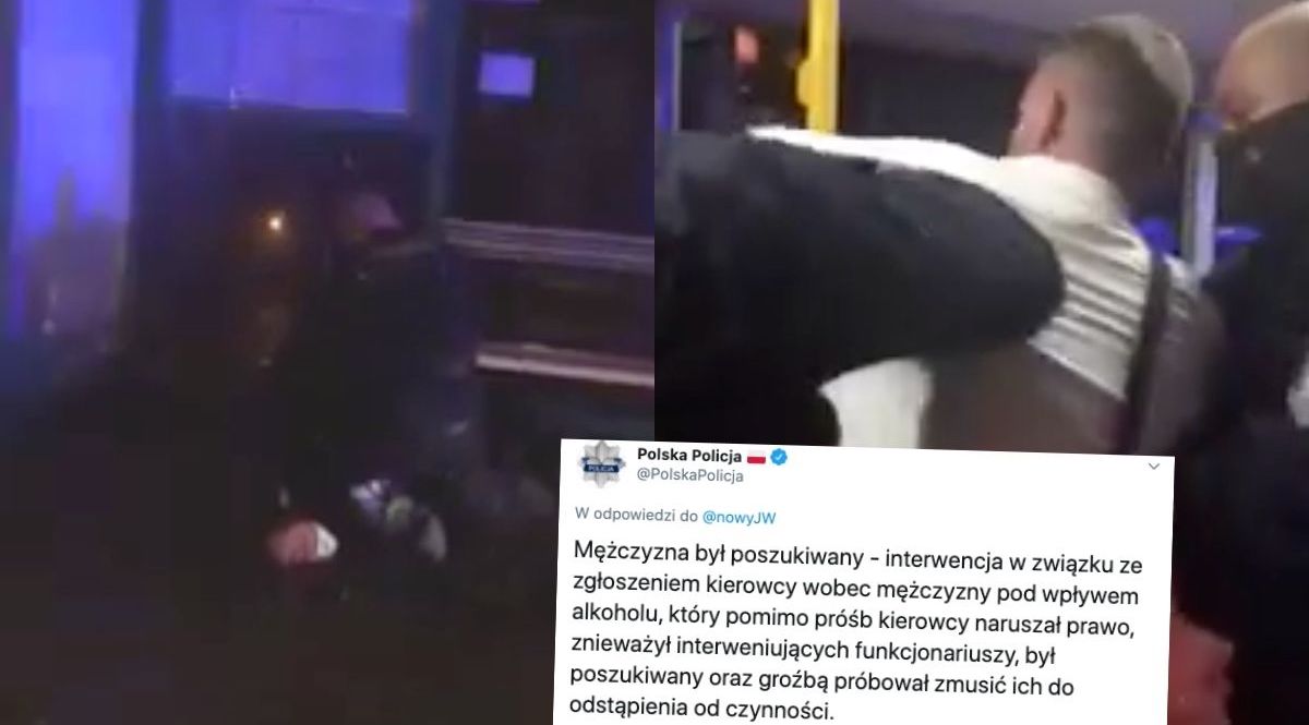 Policja tłumaczy się z popularnego wideo z brutalnym zatrzymaniem 