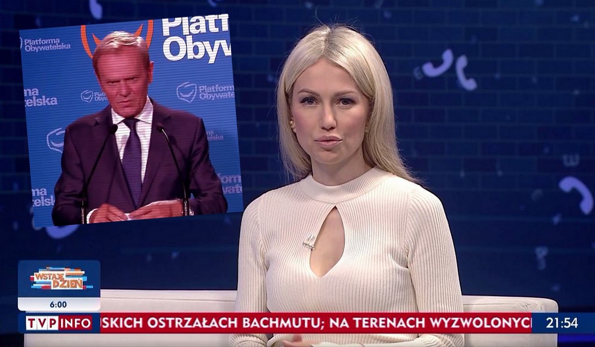 Magdalena Ogórek w TVP tym razem postanowiła porównać Donalda Tuska i PO do hitlerowców