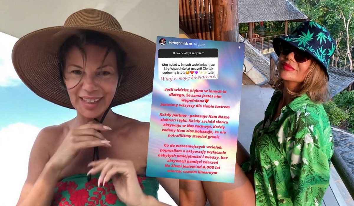 Astralna Edyta Górniak stwierdziła, że istnieje na Ziemi od 4 tysięcy lat