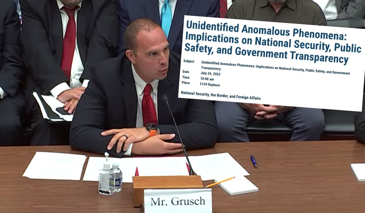 USA: były oficer Pentagonu całkiem na serio zeznawał o kontaktach z UFO 