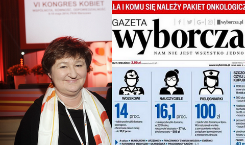 Wyborcza dzień drugi: "wyborcy PiS jak dzieci, które chcą lizaka, czyli pomoc socjalną"