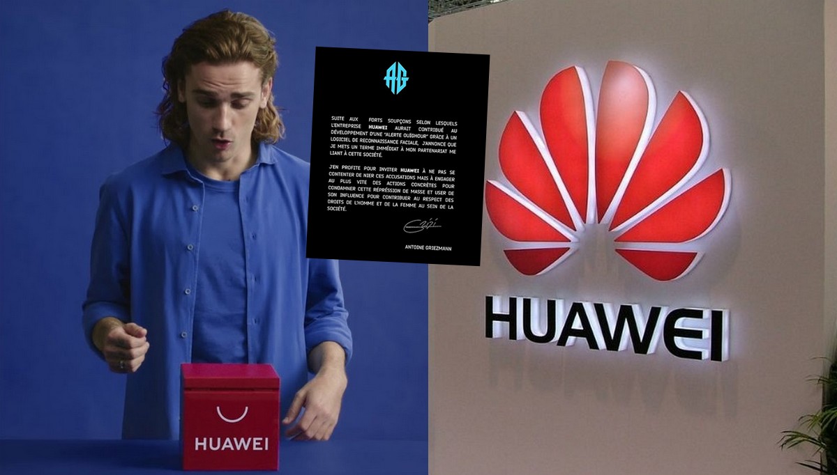 Griezmann zerwał współpracę z Huawei i nagłaśnia działania firmy przeciwko Ujgurom