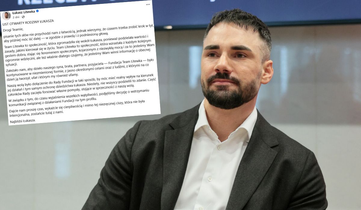 Fundacja Litewki wstrzymała komunikację po spięciu z rodziną zmarłego posła