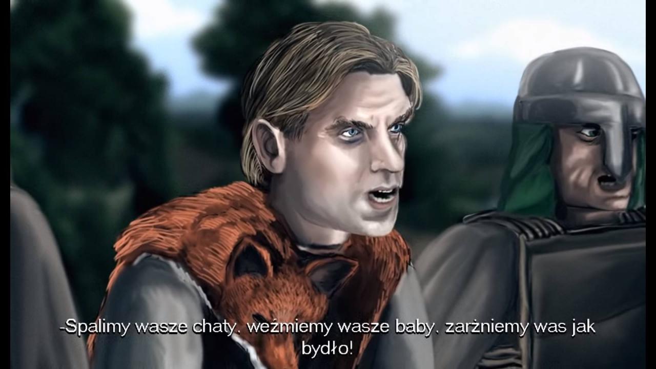 Tomasz Lis jako Niemiec pod Głogowem w animacji "Obrońcy Głogowa"