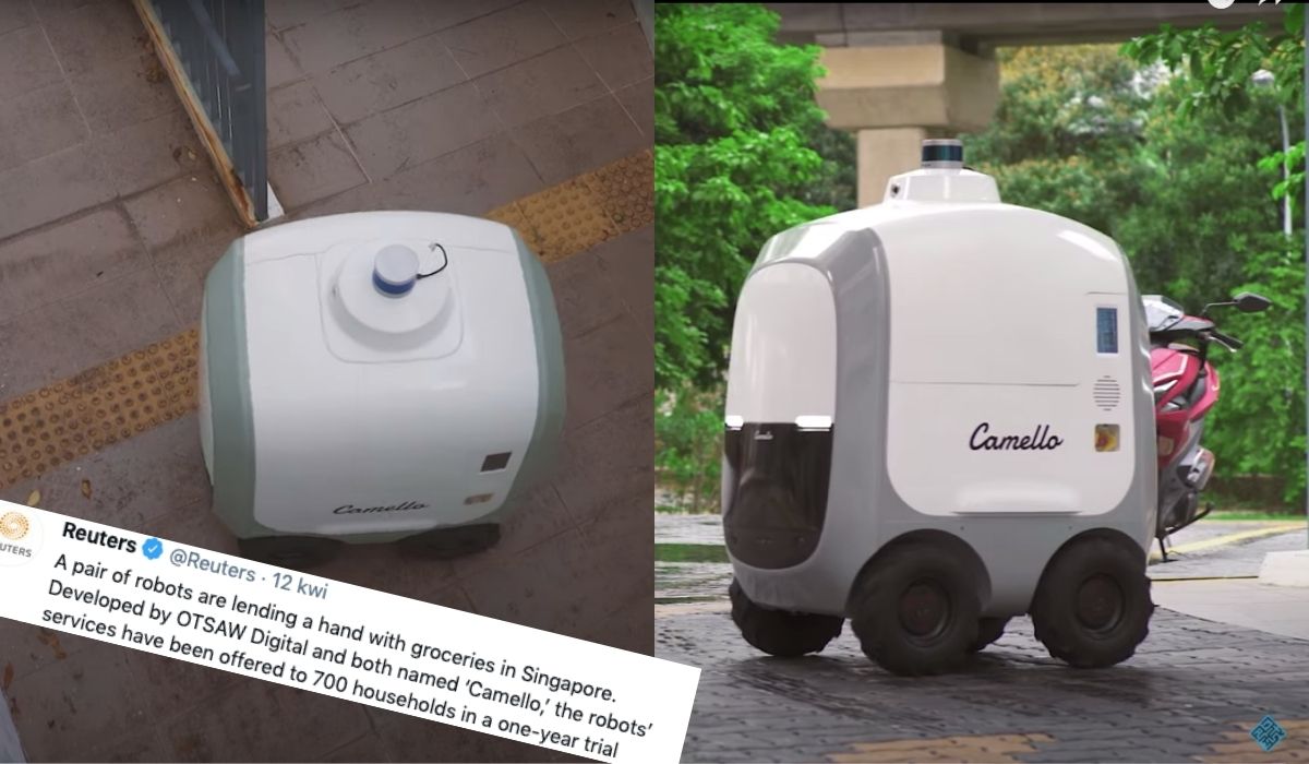 Singapur: roboty dostarczają zakupy do domów