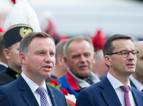 Będzie "rządowy" Marsz Niepodległości. Na czele Duda i Morawiecki
