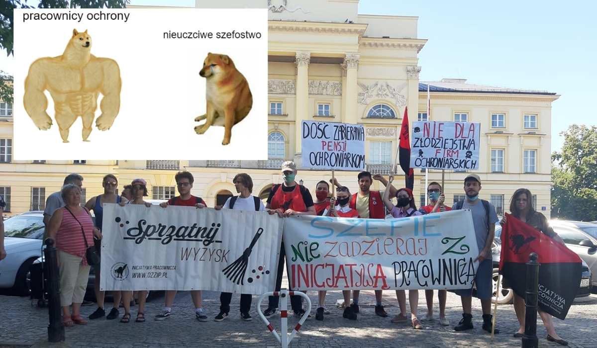 Pracownicy firmy ochroniarskiej się zorganizowali i zaległe pensje odzyskali