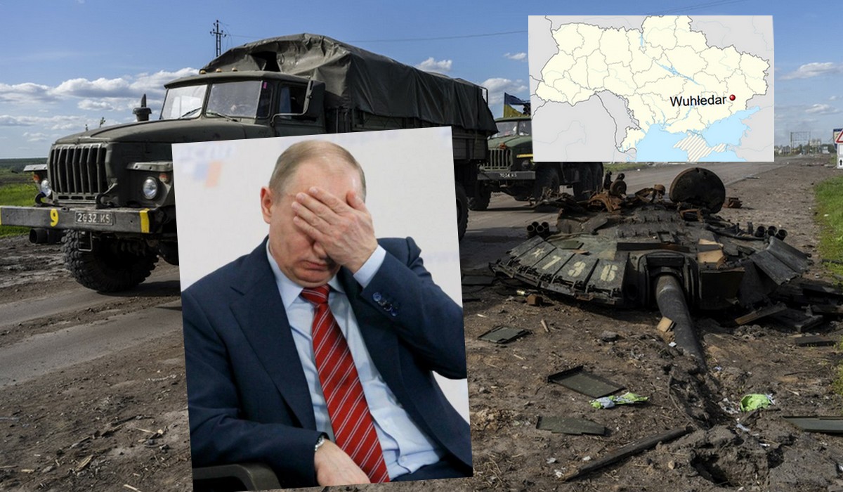 Wuhłedar: Rosjanie zaatakowali, ale przez dezercję i chaos znowu dodali sprzętu Ukraińcom